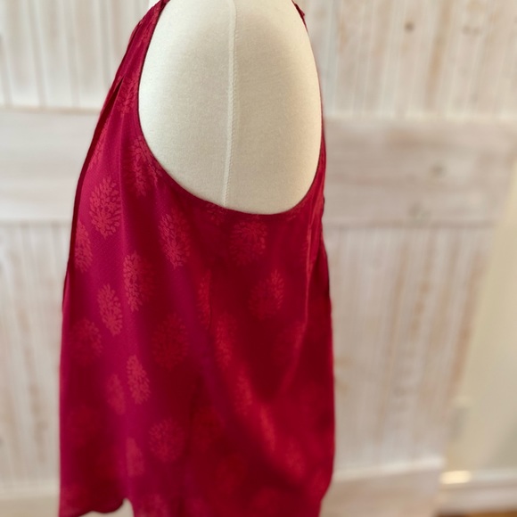 Lucky Brand red sleeveless top size S - Picture 4 of 5